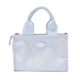 cartera micro mini tote celeste - adidas