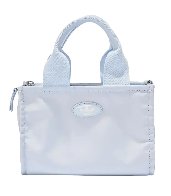 cartera micro mini tote celeste - adidas