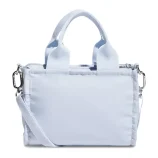 cartera micro mini tote celeste - adidas2