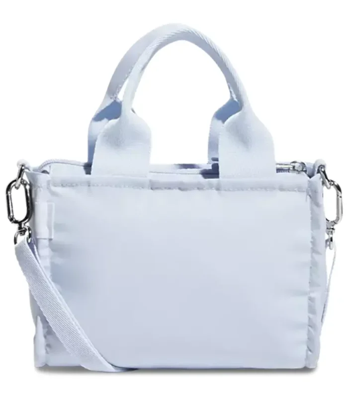 cartera micro mini tote celeste - adidas2