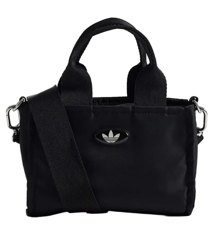 cartera micro mini tote negro - adidas cartera micro mini tote negro - adidas