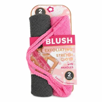 Exfoliating Stretch Cloths x2 - Blush