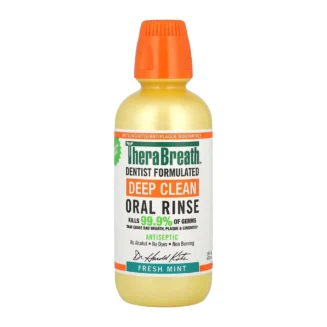 Deep Clean Oral Rinse Fresh Mint - TheraBreath