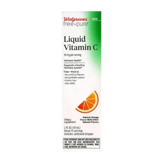 Free & Pure Liquid Vitamin C - Walgreens