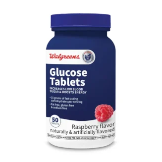 Glucose Tablets Raspberry Flavor-Walgreens