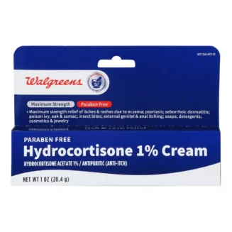 Hydrocortisone Cream 1% Paraben Free - Walgreens